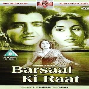 Nigaah E Naaz Ke lyrics from Barsaat Ki Raat